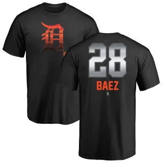 Javier Baez Detroit Tigers Youth Backer T-Shirt - Ash
