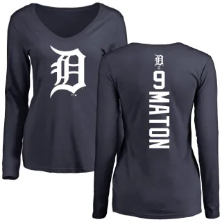 Nick Maton Detroit Tigers Youth Backer T-Shirt - Ash