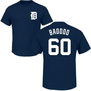 Akil Baddoo Detroit Tigers Women's Navy Backer Slim Fit Long